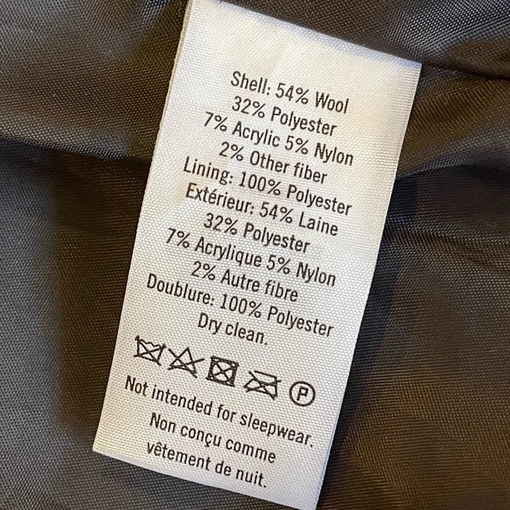 Janie and Jack Wool Toggle Coat- Size 3/4 - Picture 7 of 12